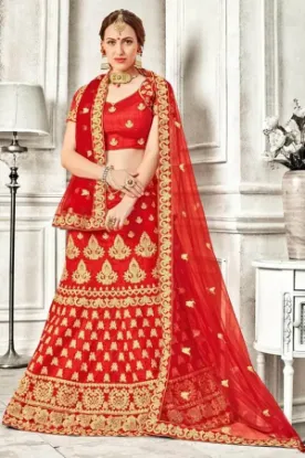 Picture of mermaid style lehenga saree,lehenga online shopping ind