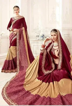 Picture of modest maxi gown bridal wedding lehenga indian designer