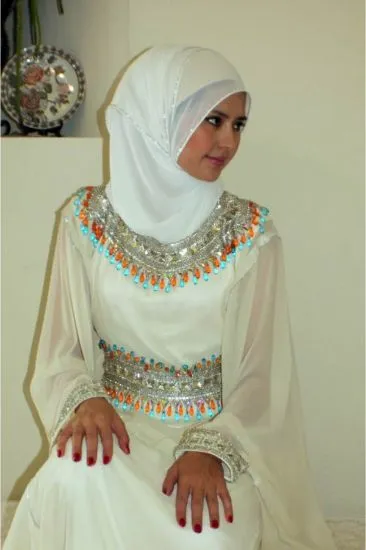 Picture of a wedding dress from china,abaya,jilbab,kaftan dress,du
