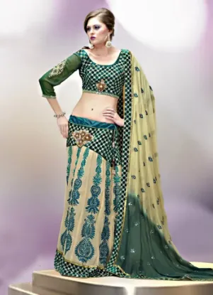 Picture of modest maxi gown designer lehenga choli traditional gha