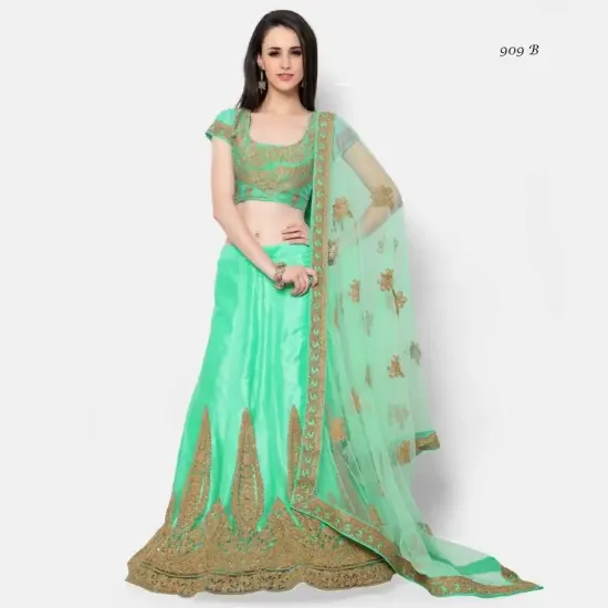 Picture of modest maxi gown designer lehenga choli traditional gha