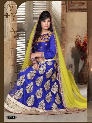 Picture of modest maxi gown indian designer lehenga cholipakistani