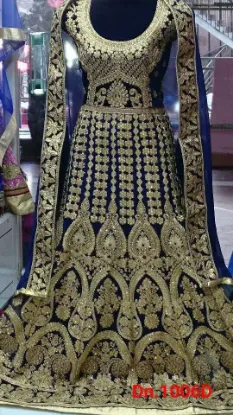 Picture of modest maxi gown listing dress wear party lehenga bolly