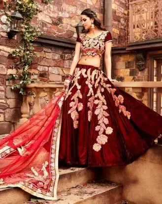 Picture of modest maxi gown listing indian wedding bridal lehenga 