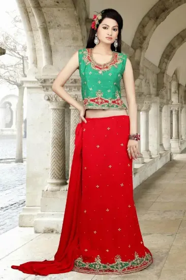 Picture of modest maxi gown tradition fancy wedding bollywood part