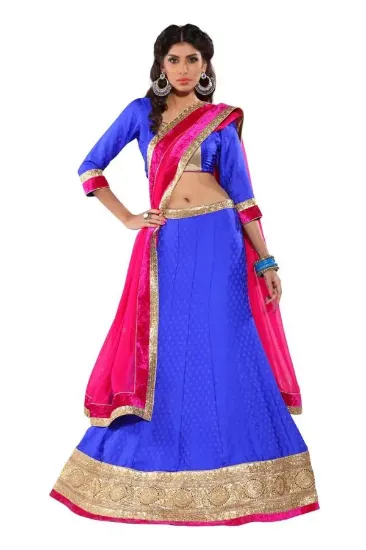 Picture of net fabric lehenga,lehenga type dresschaniya choli,chol