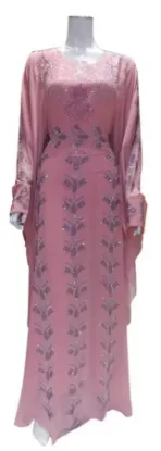 Picture of jilbab segi 4 motif bunga,moroccan dress,abaya,jilbab,k