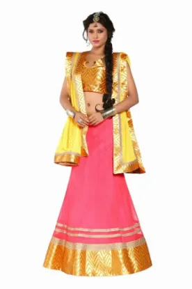 Picture of net lace lehenga,xxl lehenga onlinechaniya choli,choli,