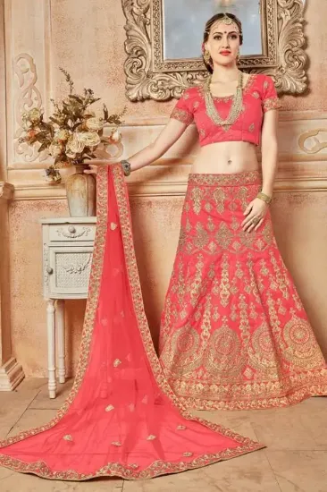 Picture of net lehenga amazon,lehenga party wearchaniya choli,chol