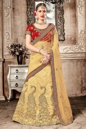 Picture of net lehenga baby,lehenga redchaniya choli,choli,lehenga