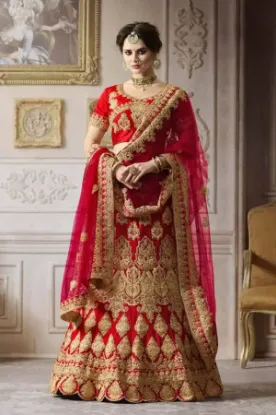 Picture of net lehenga cutting and stitching,lehenga styleschaniya