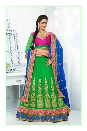 Picture of net lehenga hd images,lehenga vonichaniya choli,choli,l