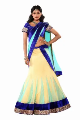 Picture of net lehenga in amazon,lehenga velvetchaniya choli,choli