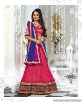 Picture of net lehenga stitching,1 year baby lehengachaniya choli,