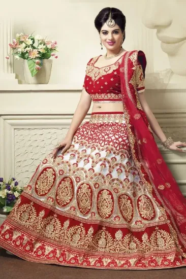 Picture of pakistani bollywood bridal lehengaindian designer wedd,