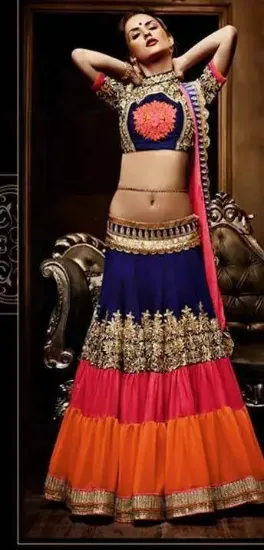 Picture of pakistani bridal collection lehenga,lehenga 50000chani,