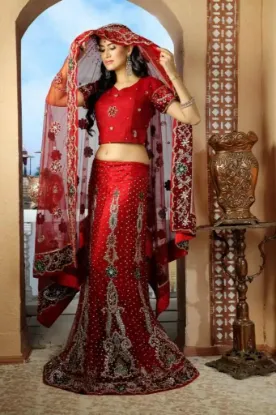 Picture of pakistani bridal collection lehenga,lehenga 50000chaniy