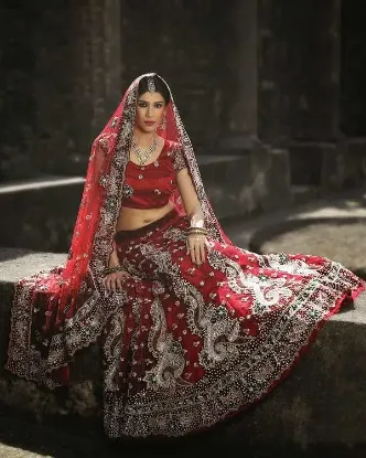 Picture of pakistani bridal lehenga 2024 facebook,6002 lehengachan