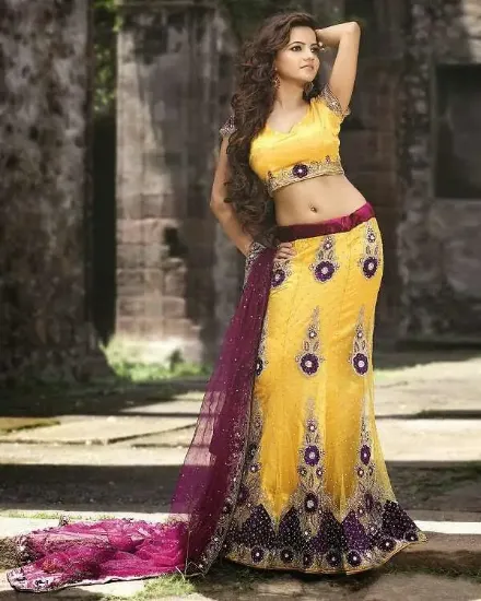 Picture of pakistani bridal lehenga choli indian designer wedding,