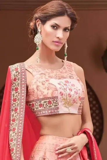 Picture of pakistani bridal lehenga choliindian designer wedding ,