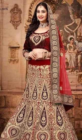 Picture of pakistani bridal lehenga choliindian designer wedding l