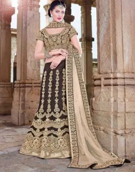 Picture of pakistani bridal lehenga designs 2024,lehenga 5000 rsc,