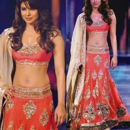 Picture of pakistani bridal lehenga in india,lehenga below 6000cha