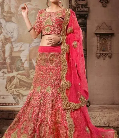 Picture of pakistani bridal lehenga indian wedding partywear desig