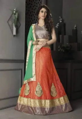 Picture of pakistani bridal lehengaindian ethnic designer lehenga,