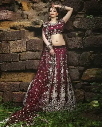 Picture of pakistani bridal lehengas facebook,lehenga at 999chaniy