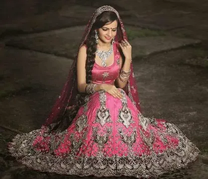 Picture of pakistani bridal lehengas,8 types of lehengachaniya cho