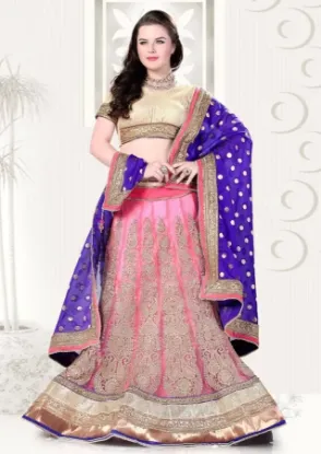 Picture of pakistani designer lehenga bridal lehenga choli weddin,