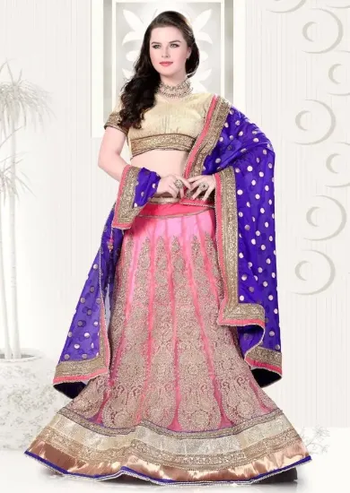 Picture of pakistani designer lehenga bridal lehenga choli weddin,