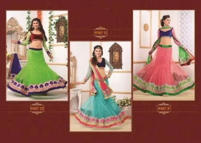 Picture of pakistani indian designer ethnic party women lehenga ch