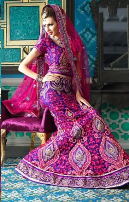 Picture of pakistani lehenga indian modest maxi gown sari designer