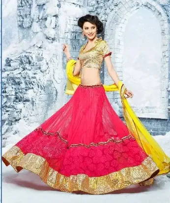 Picture of pakistani wedding designer lehenga choli indian bridal 