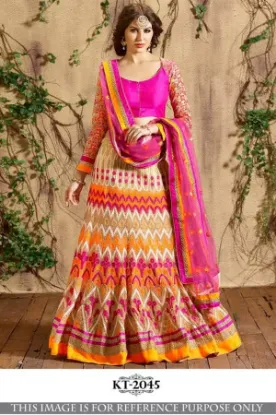 Picture of pakistani wedding party wear designer lehengaindian bri