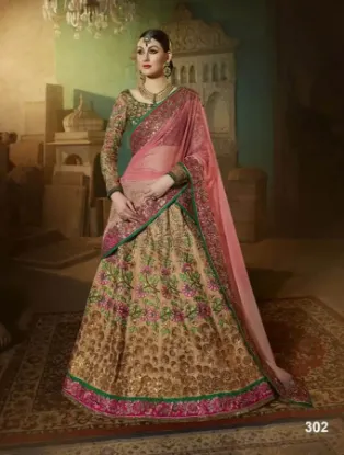 Picture of pakistani women dress indian bollywood lehenga wedding 