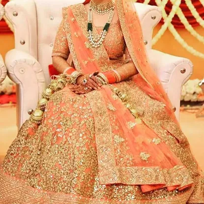 Picture of party pakistani bollywood designer indian women lehenga