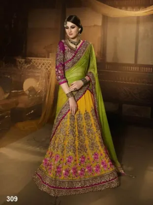 Picture of party pakistani saree designer bollywood sari women ind