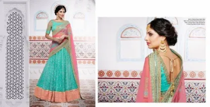 Picture of party wear lehenga choli image,velvet lehenga saree des