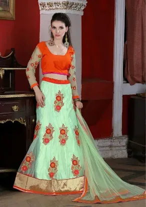 Picture of party wear lehenga rent,velvet lehenga 2024chaniya chol