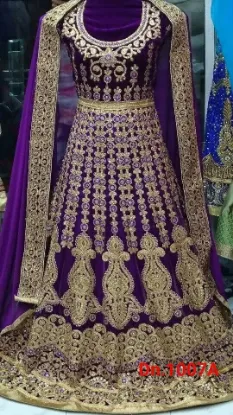 Picture of partywear bollywood pakistani ethnic dress indian lehen