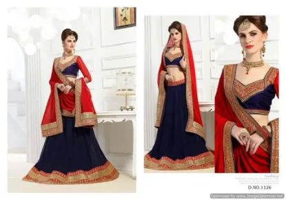 Picture of partywear designer bollywood ethnic indian lehenga cho,