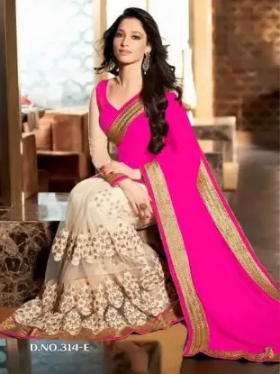 Picture of pink velvet lehenga,ghagra choli kaise banayechaniya ch