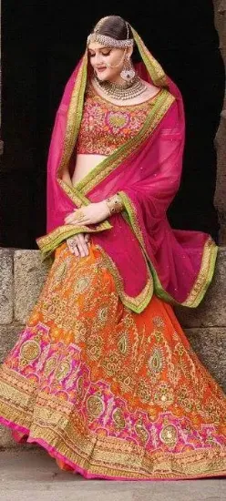 Picture of raw silk lehenga pinterestchaniya choli,choli,lehenga,b