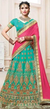 https://radhedesigner.com/images/thumbs/000/0008418_red-n-green-bridal-lehengalehenga-choli-tailorchaniya_450.webp