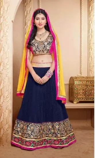 Picture of saree designer women lehenga eid ethnic indian bollywoo