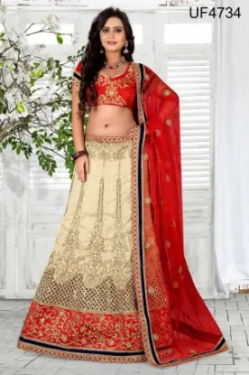 Picture of sari women designer lehenga saree party indian bollywoo