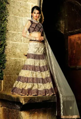 Picture of silk jacket lehengachaniya choli,choli,lehenga,belly da